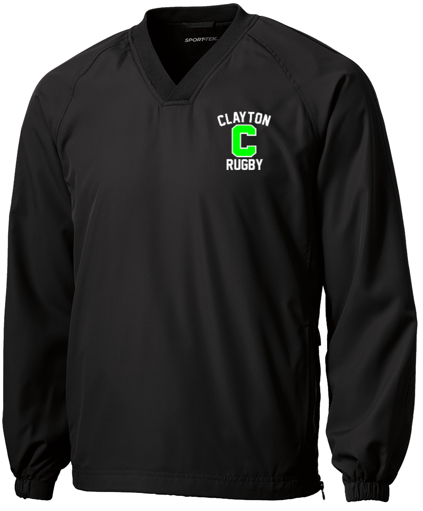 Sport-Tek® V-Neck Raglan Wind Shirt